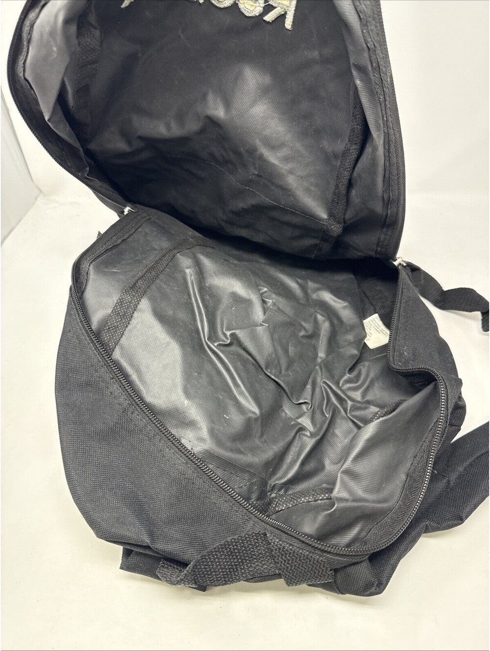 Black Reebok Back Pack - Picture 2 of 3